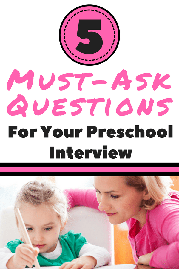 Are you trying to find the right preschool for your child? Use these must ask questions to get information about preschool classrooms, curriculum, schedules, and teachers. Free printable checklist included to take notes.