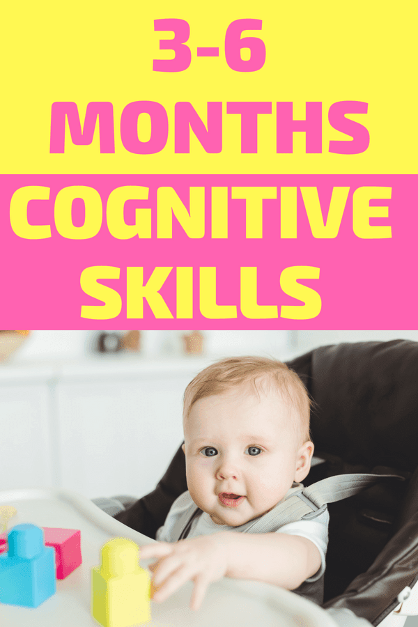 Baby Milestones 3-6 Months: Everything you need to know about your baby's intellectual development from 3-6 months. Infant play tips to encourage cognitive skills. Simple baby activities that promote learning all while having fun!