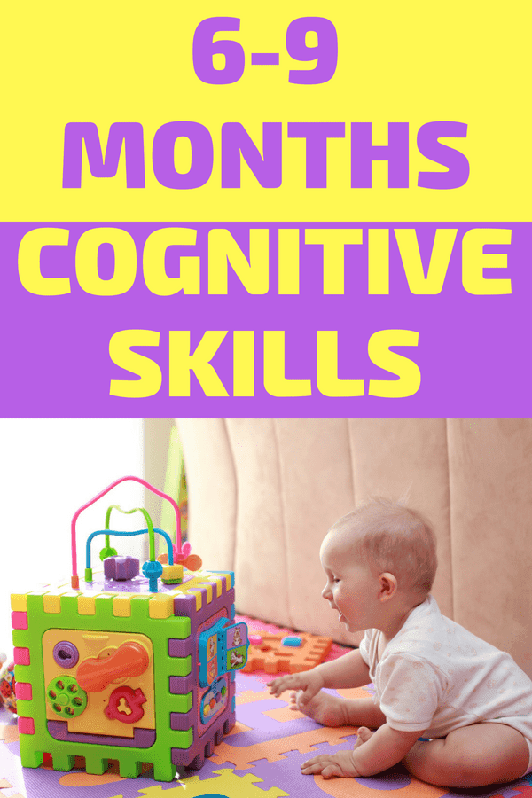 Infant Development 6-9 Months: Learn all about what intellectual development looks like in babies from 6-9 months. Simple ways to encourage skills through infant play and fun baby activities.