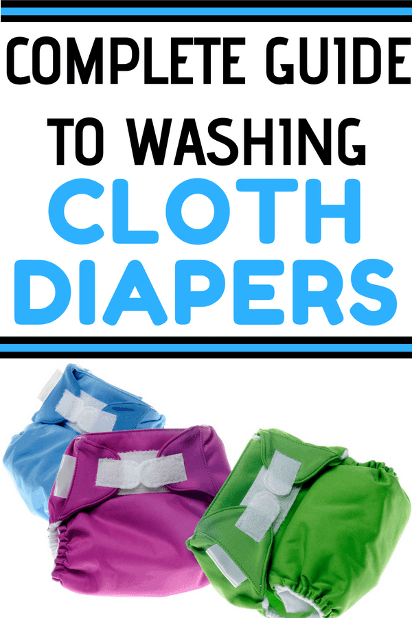 Cloth Diaper Washing: Are you looking for an easy way to wash cloth diapers? Washing cloth diapers should not be complicated. Use these simple steps to clean cloth diapers and get rid of stains. Cloth diaper hacks you will want to know!
