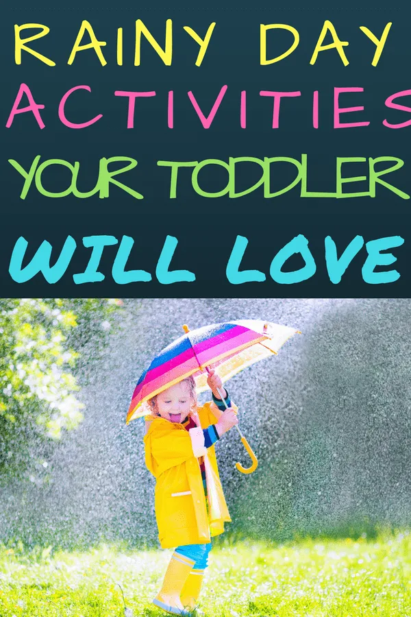 Are you looking for some fun ideas and activities to do with your toddler during a rainy day? Enjoy this list of indoor and outdoor toddler activities, craft ideas,learning activities, and movement activities. Teach your toddler all day and have fun without lesson plans!