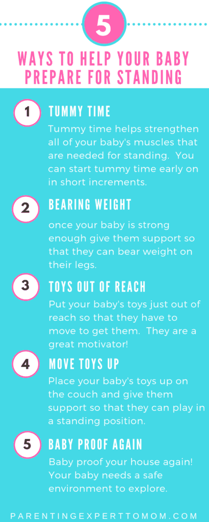 Baby Standing Milestones Quick Guide