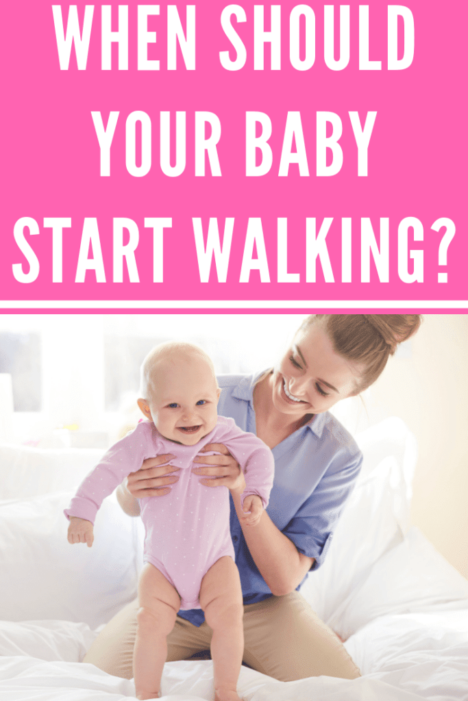 When do babies start walking? Baby milestones look different in every child. Find out the range that children typically take their first steps. Learn about ways to support walking though baby activities and infant play.